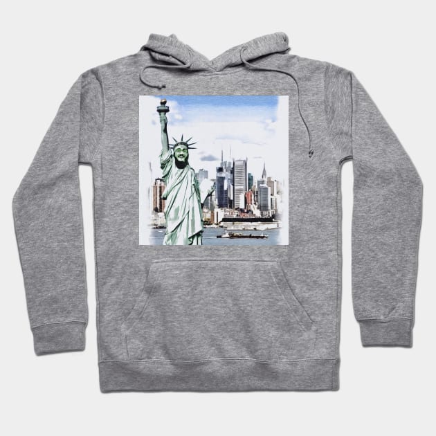 Manjot of Liberty Hoodie by Aussie NFL Fantasy Show